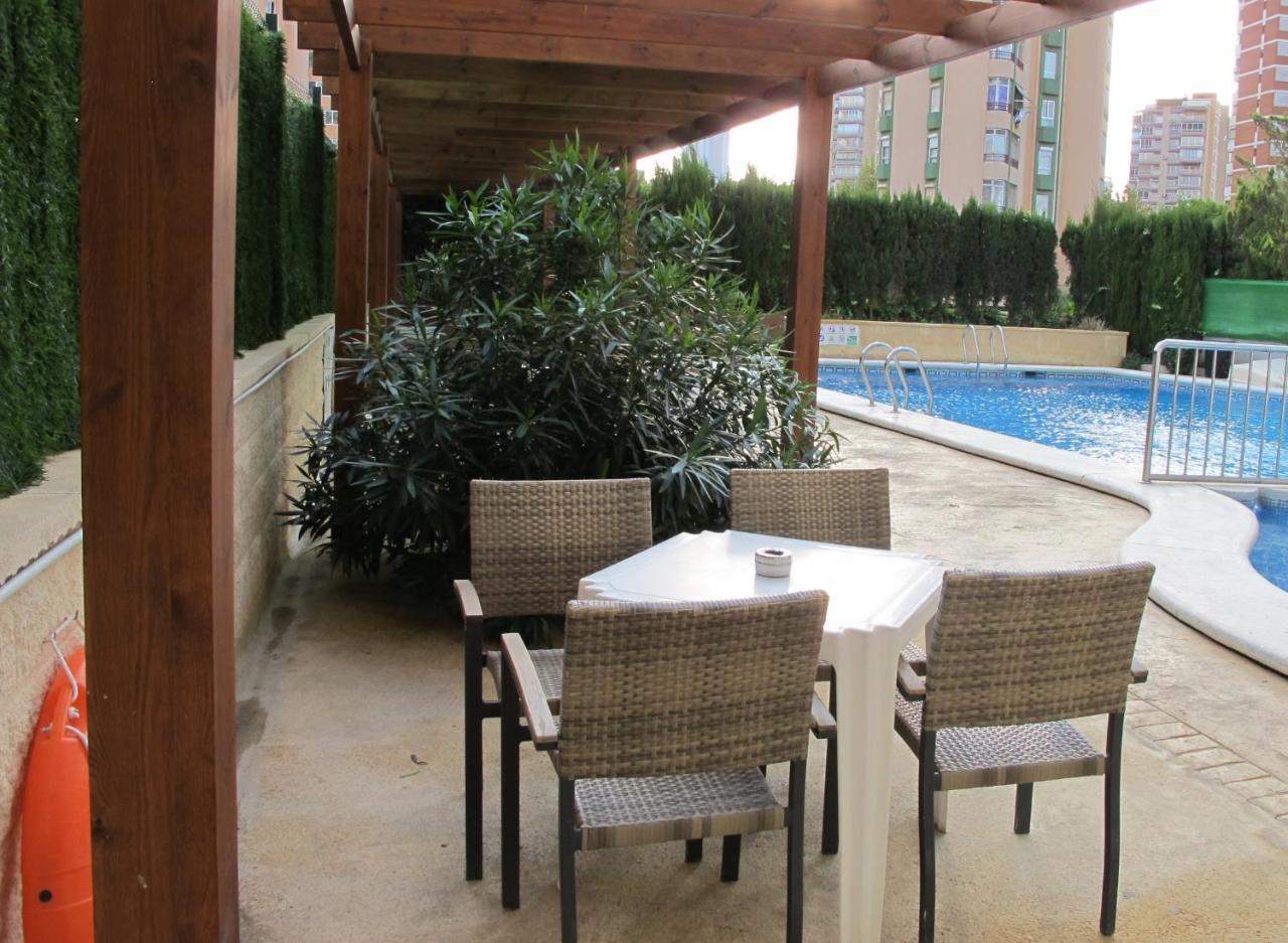 Apartamentos Playamar Benidorm Exteriör bild