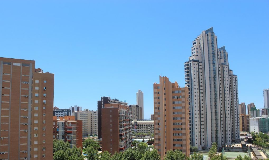 Apartamentos Playamar Benidorm Exteriör bild