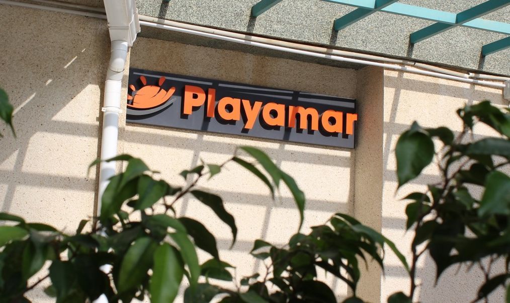 Apartamentos Playamar Benidorm Exteriör bild